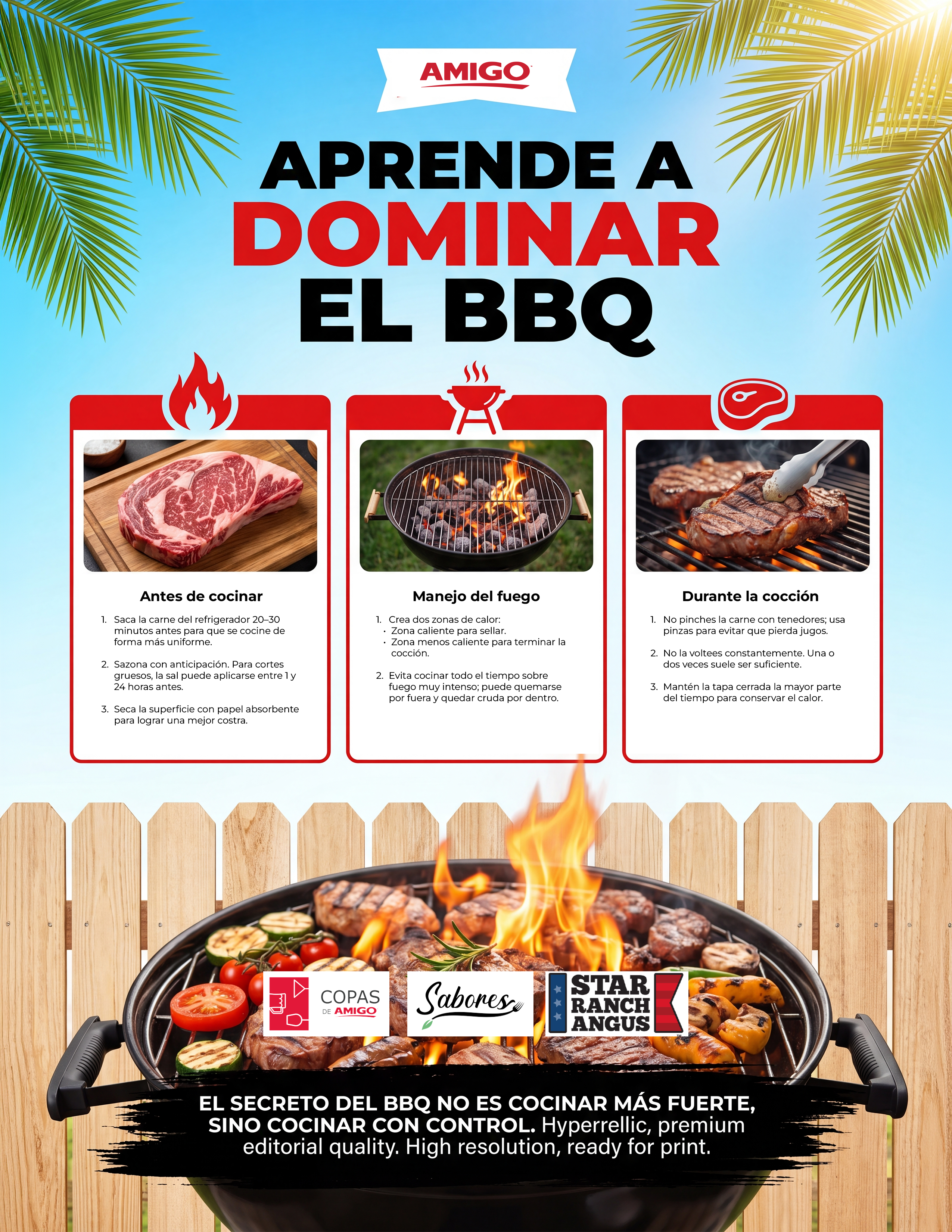 Consejos para dominar el BBQ